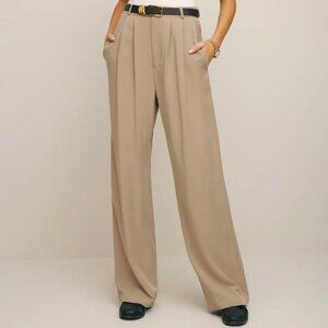 Reformation Mason Pants Khaki Size 0